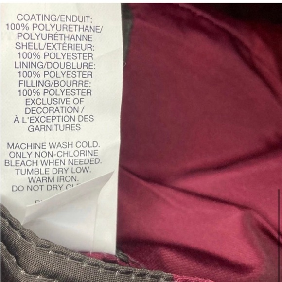 GAP Kids Reversible Puffer Vest Large Air Force Grey - Picture 6 of 6